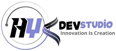 Hydevstudio logo Innovative web development and design studio.